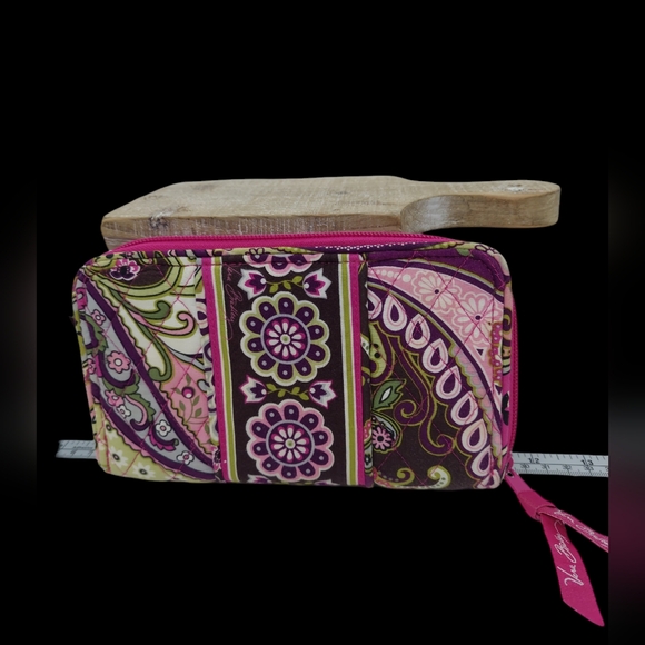 Vera Bradley Quilted Zippered Wallet - Picture 1 of 7